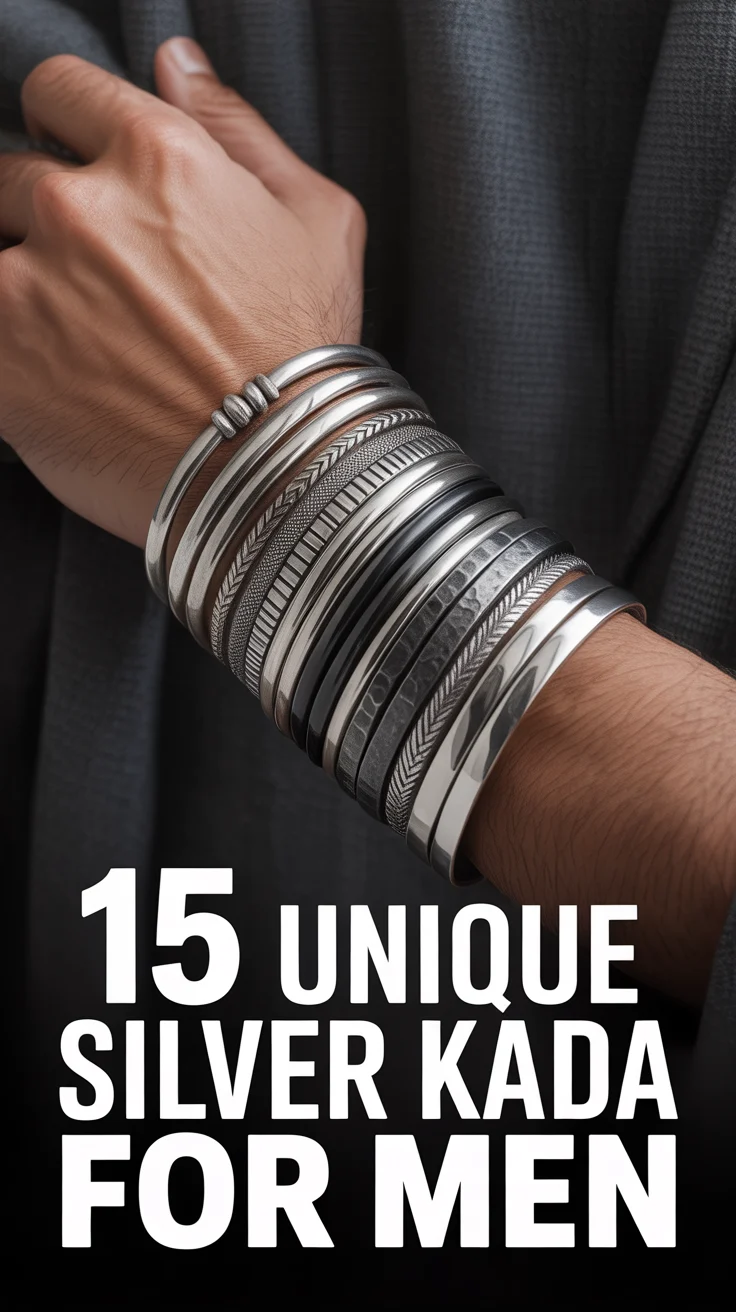 🧿 15 Unique Silver Kada For Men