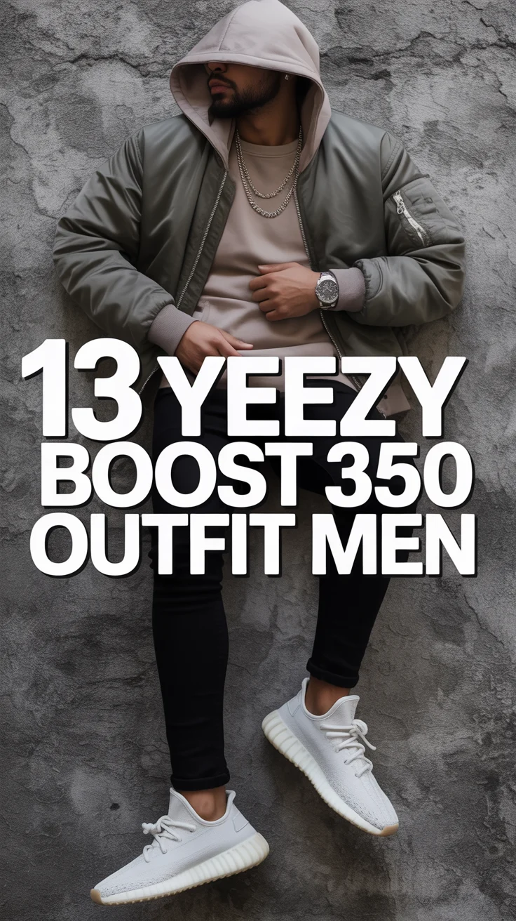 👟 13 Yeezy Boost 350 Outfit Men