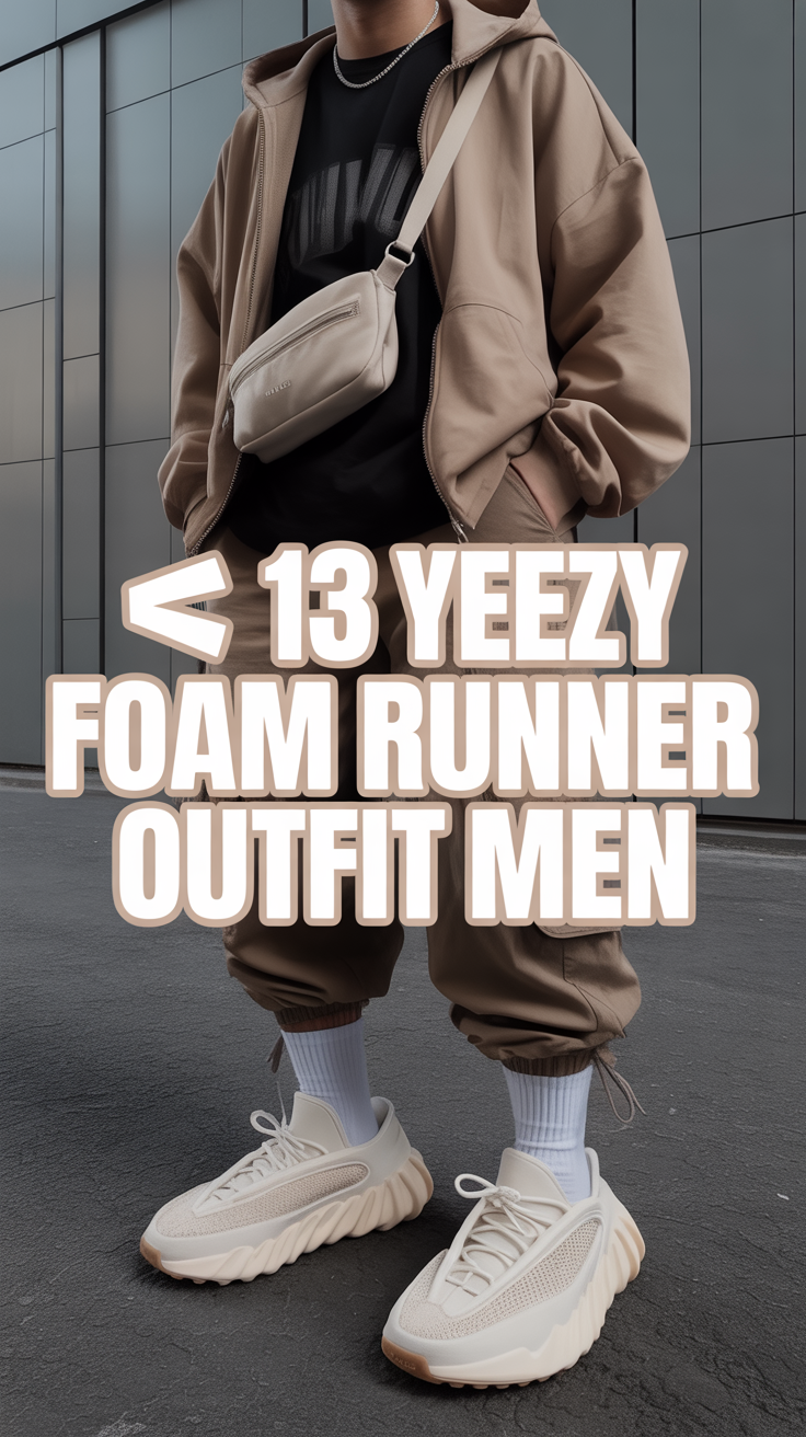 🩴 13 Yeezy Foam Runner Outfit Men