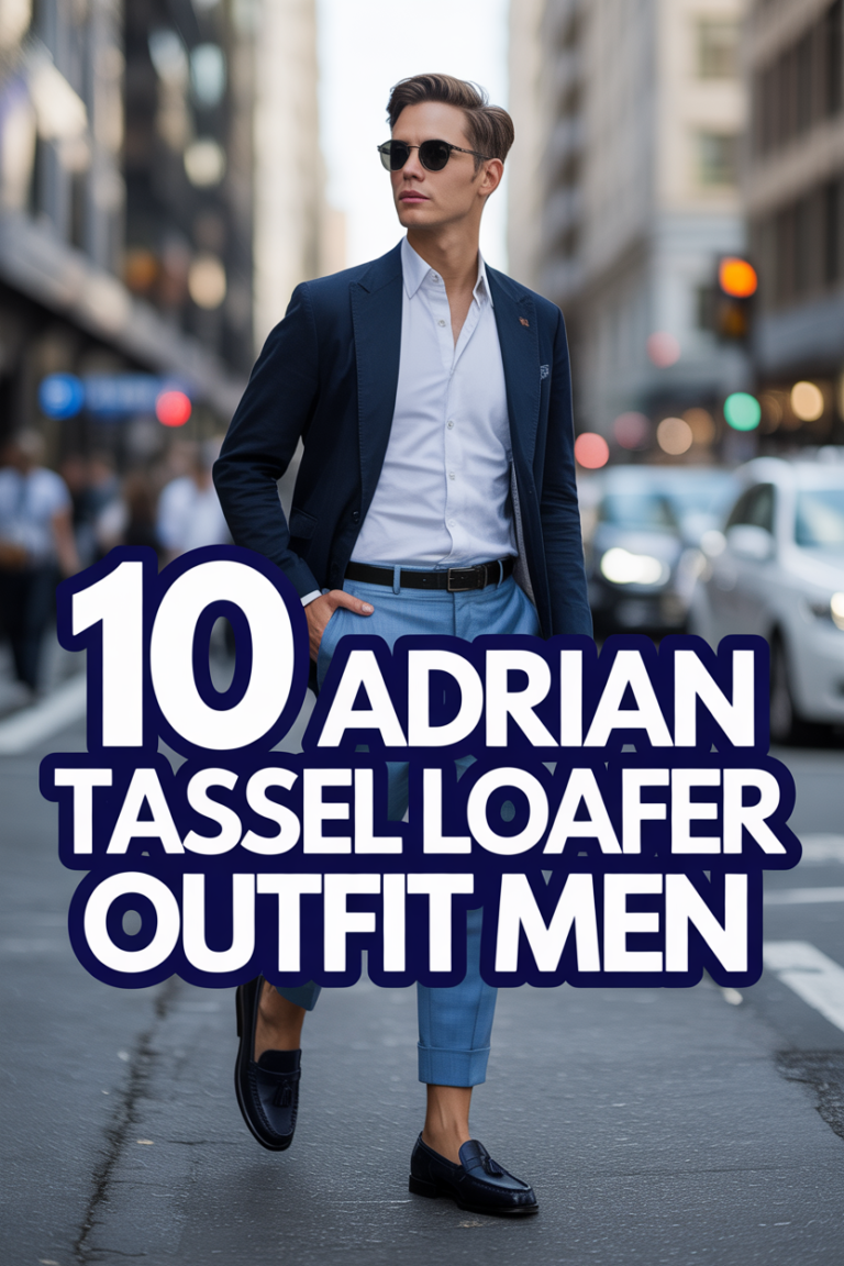 👞 10 Adrian Tassel Loafer Outfit Men