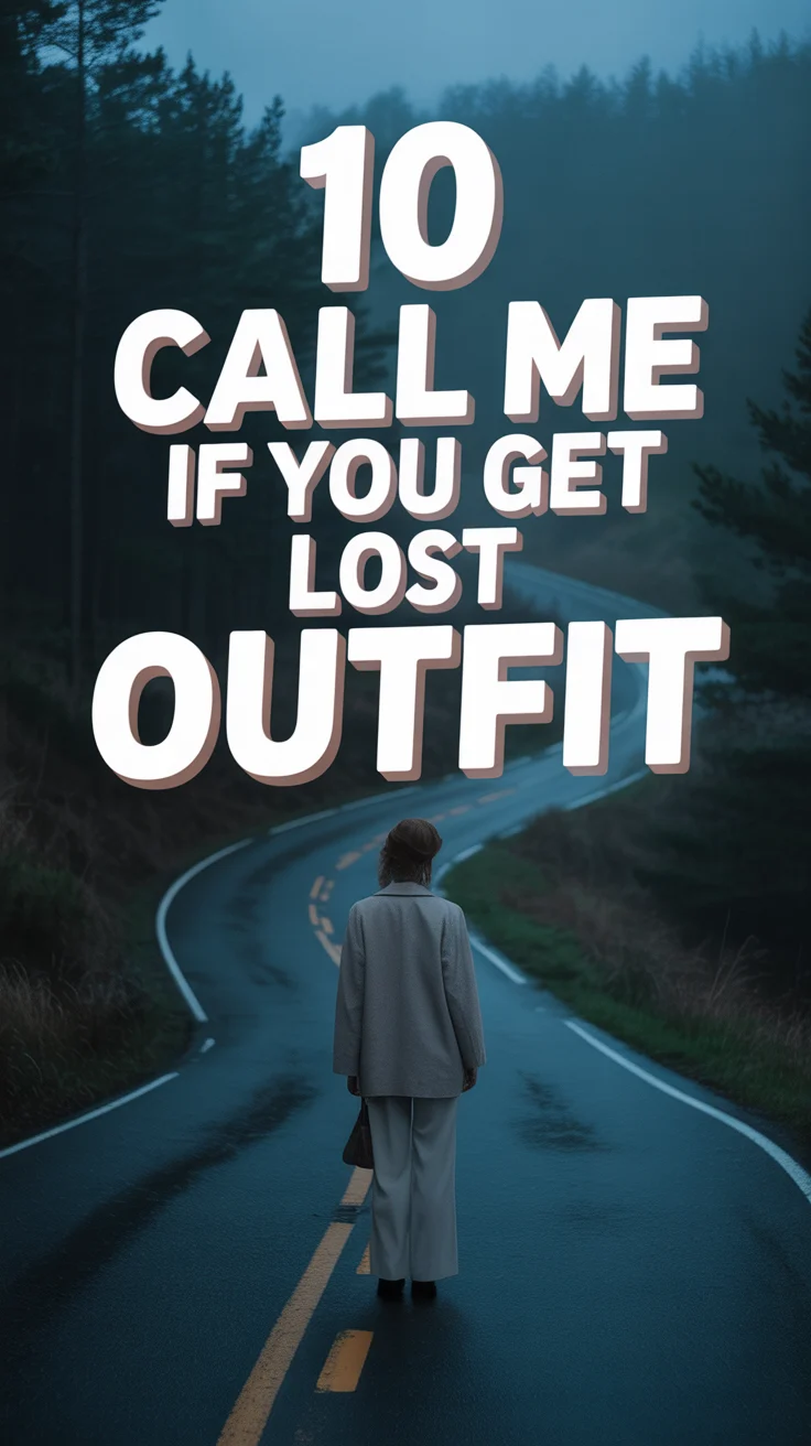 🗺️ 10 Call Me If You Get Lost Outfit