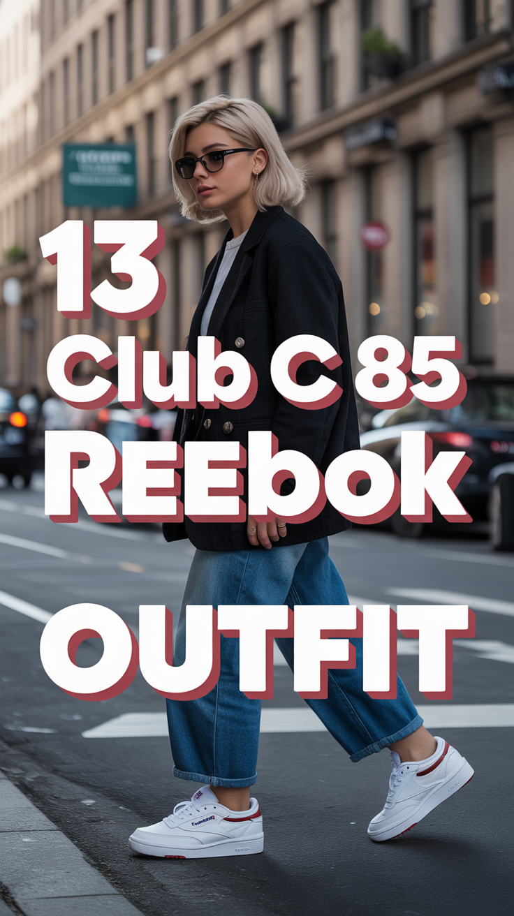 👟 13 Club C 85 Reebok Outfit