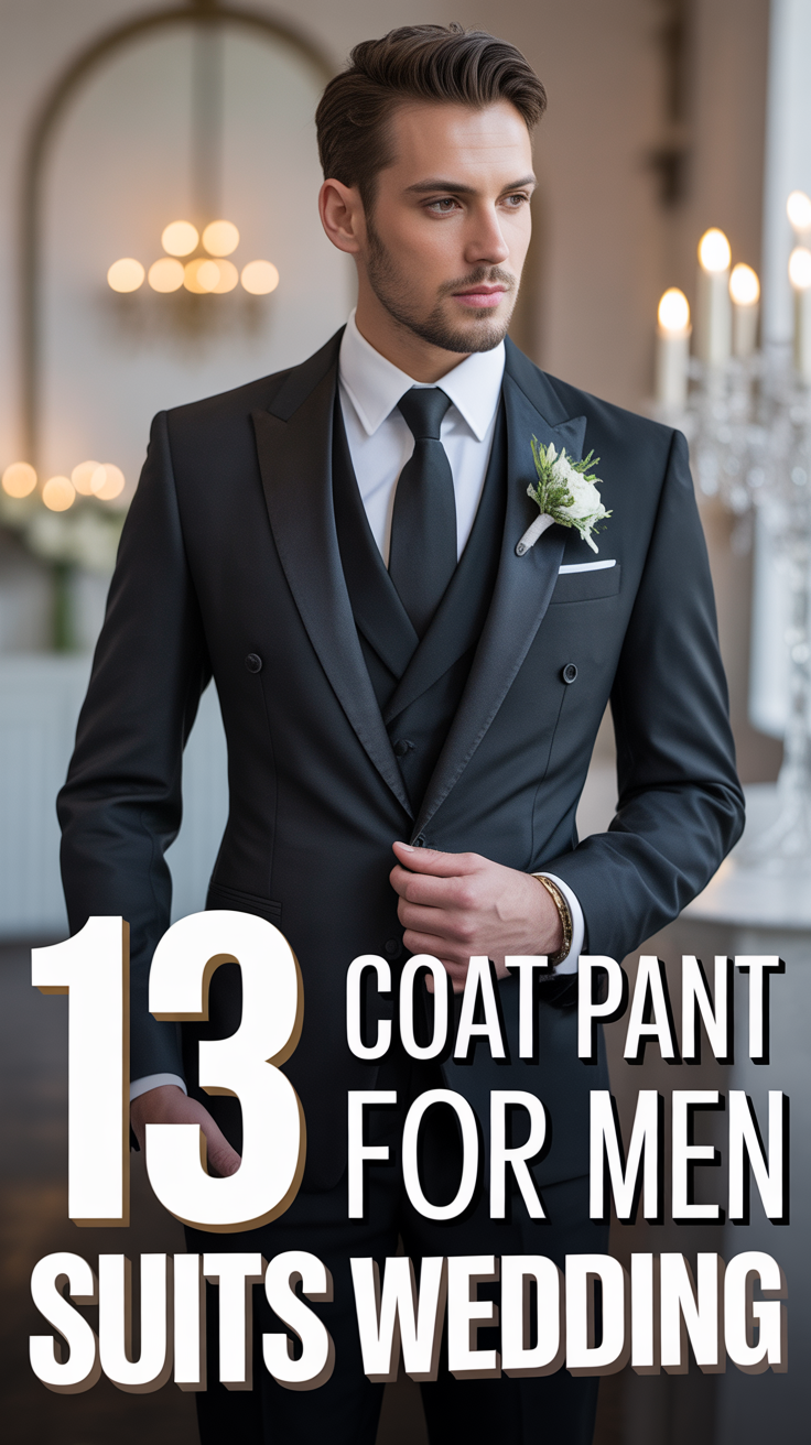 🤵‍♂️ 13 Coat Pant For Men Suits Wedding