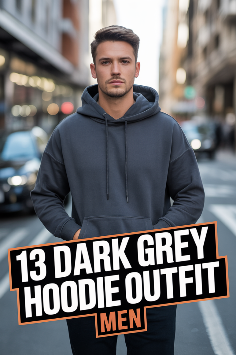👕 13 Dark Grey Hoodie Outfit Men