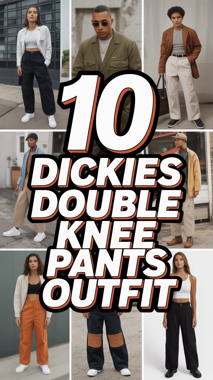 👖 10 Dickies Double Knee Pants Outfit