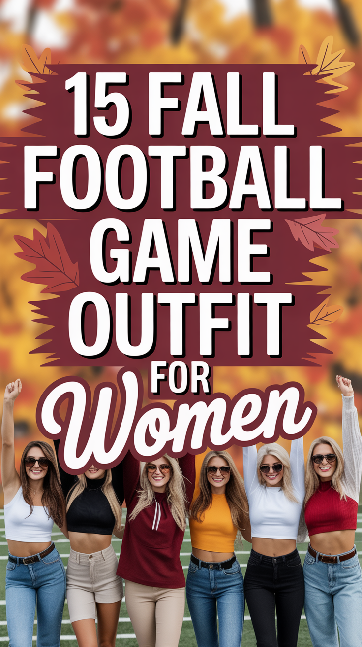 🏈 15 Fall Football Game Outfit For Women