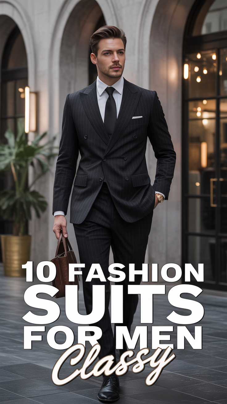 🕴️ 10 Fashion Suits For Men Classy