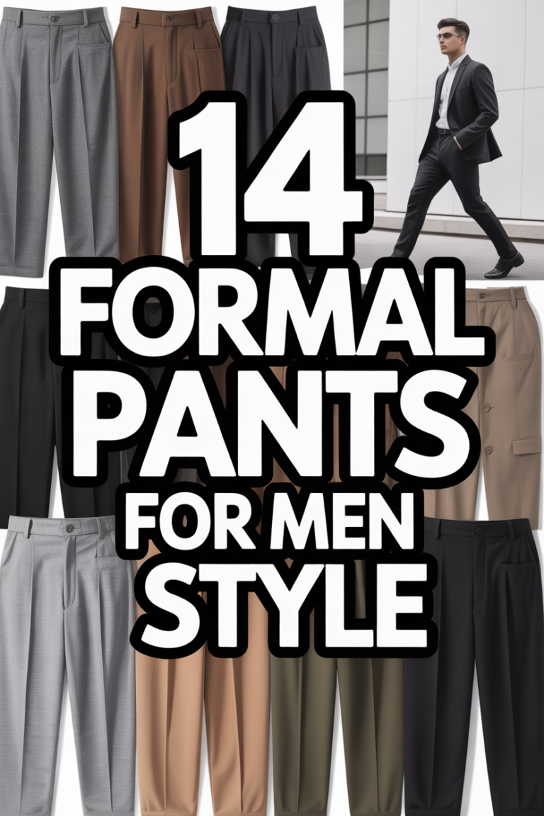 👖 14 Formal Pants For Men Style