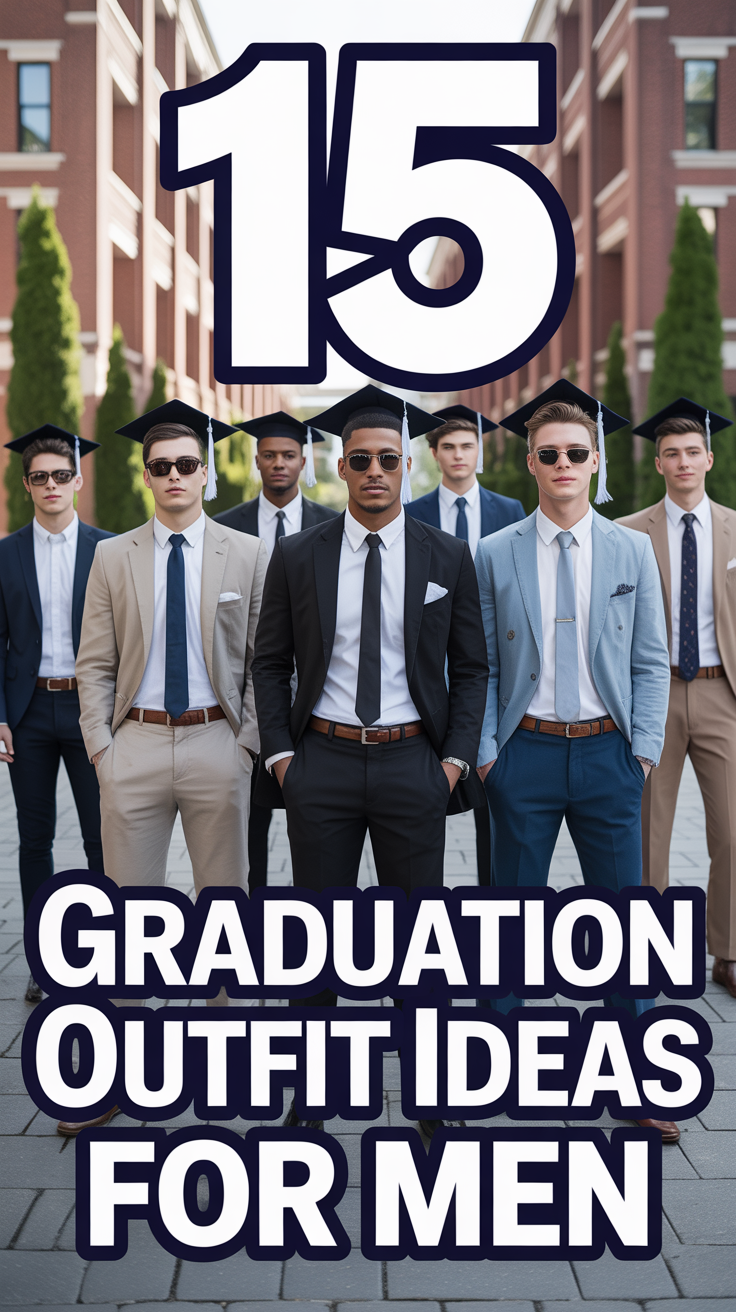 🎓 15 Graduation Outfit Ideas For Men