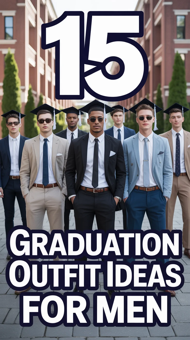 🎓 15 Graduation Outfit Ideas For Men