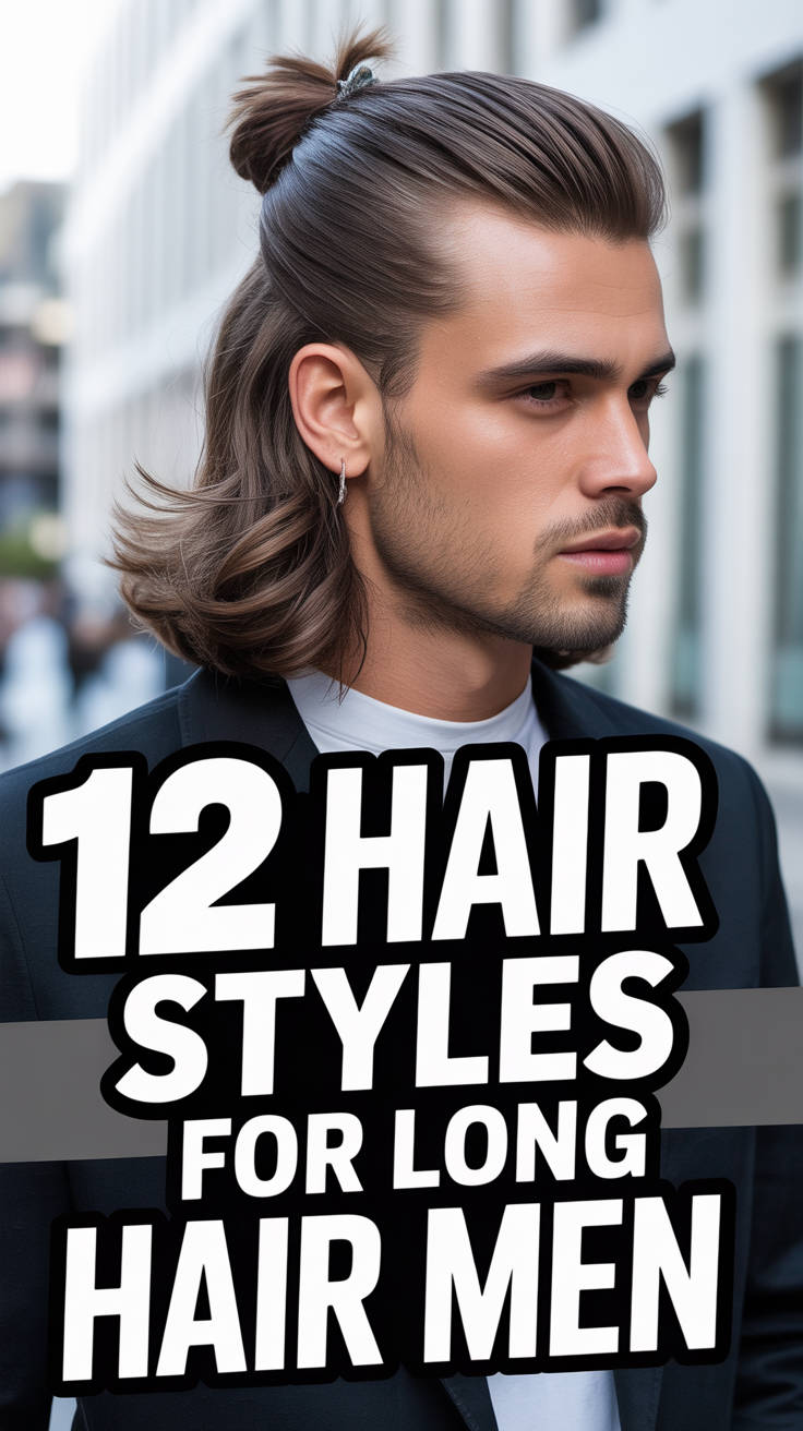 💇‍♂️ 12 Hair Styles For Long Hair Men