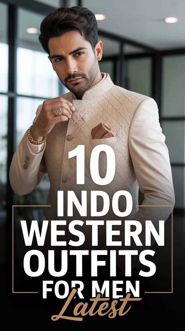 ✨ 10 Indo Western Outfits For Men Latest