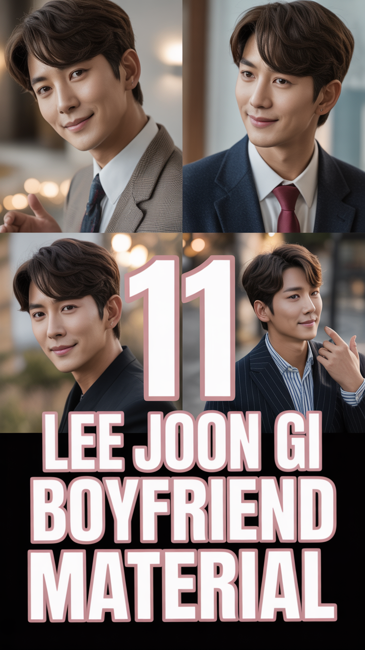 ✨ 11 Lee Joon Gi Boyfriend Material
