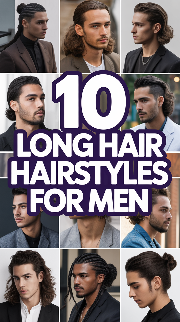 🦁 10 Long Hair Hairstyles For Men