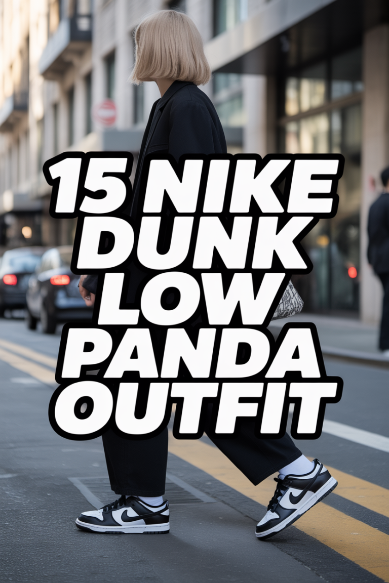 🐼 15 Nike Dunk Low Panda Outfit