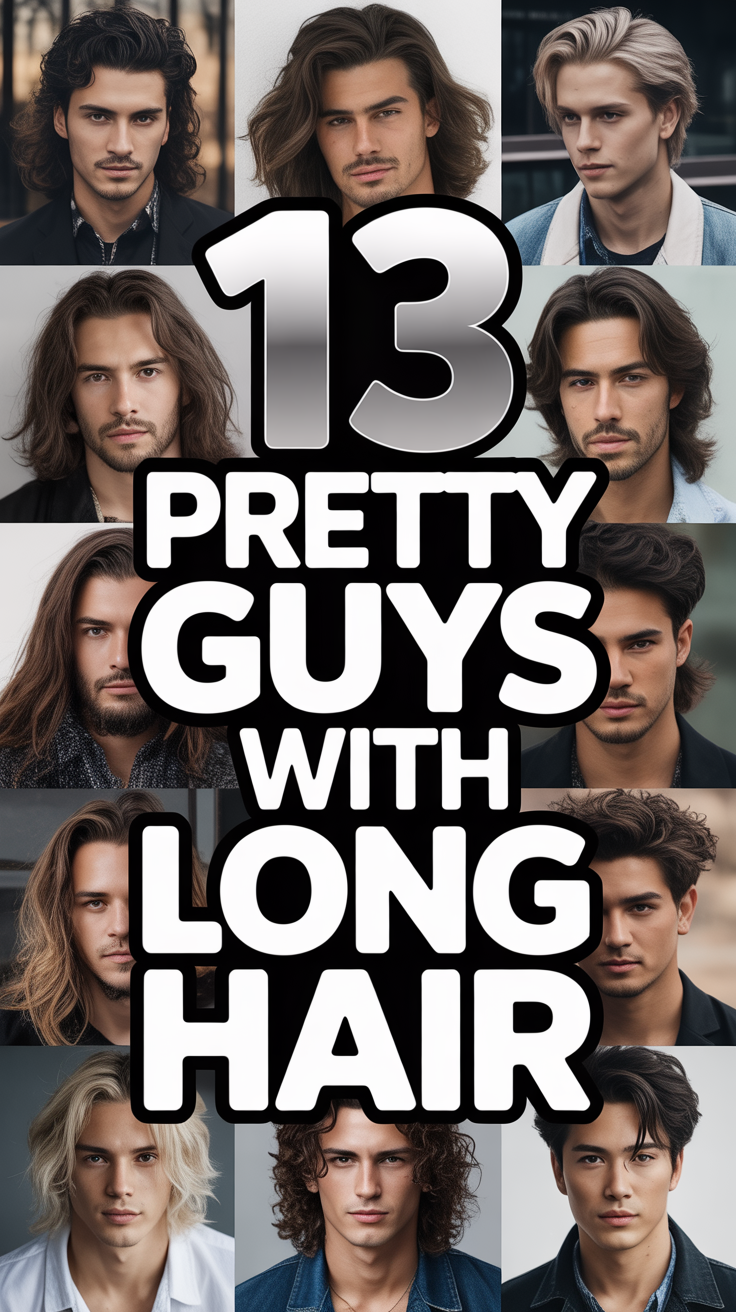 ✨ 13 Pretty Guys With Long Hair