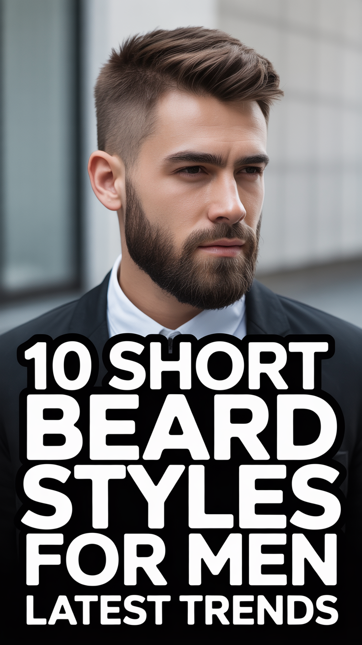 🧐 10 Short Beard Styles For Men Latest Trends
