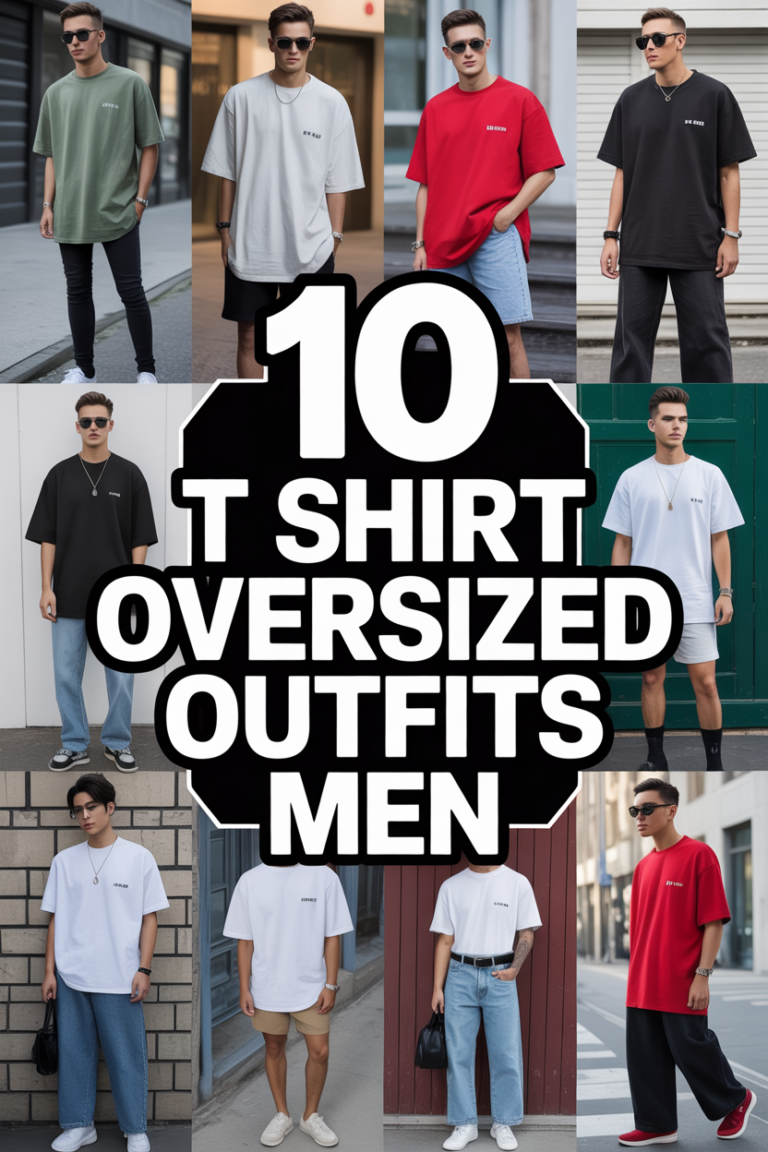 👕 10 T Shirt Oversized Outfits Men