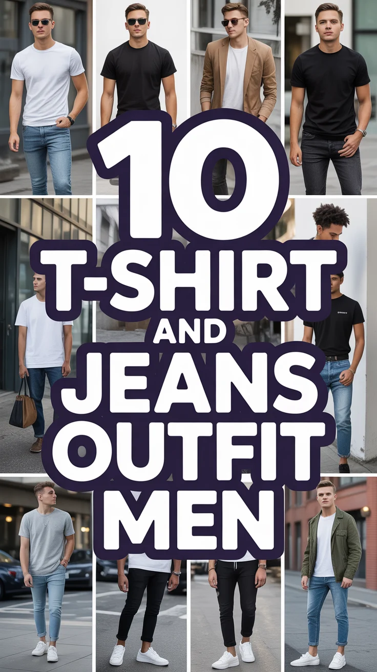 👕 10 Tshirt And Jeans Outfit Men