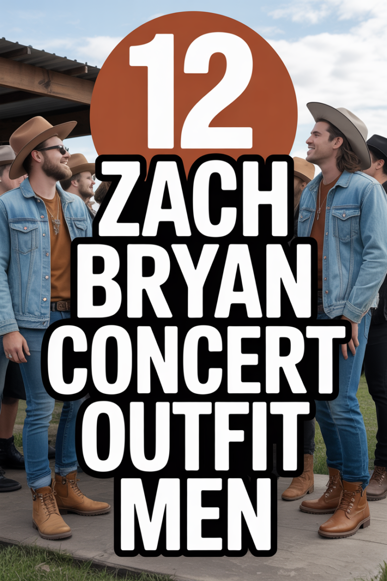 🎸 12 Zach Bryan Concert Outfit Men