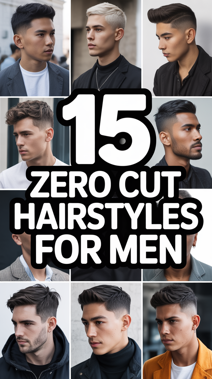 🧔 15 Zero Cut Hairstyles For Men