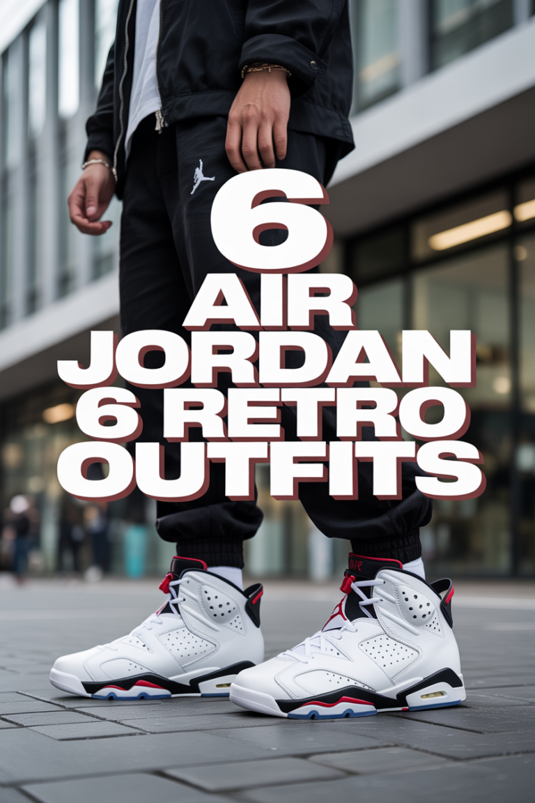 👟 6 Air Jordan 6 Retro Outfits