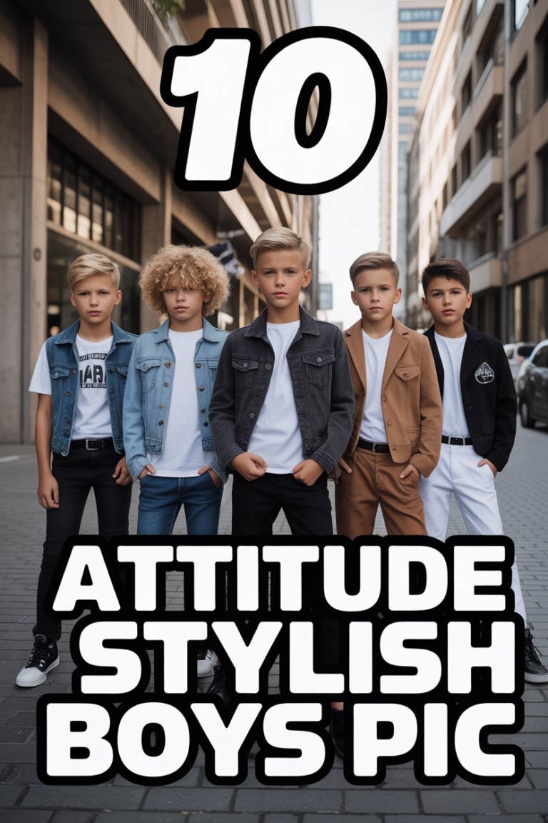 😎 10 Attitude Stylish Boys Pic
