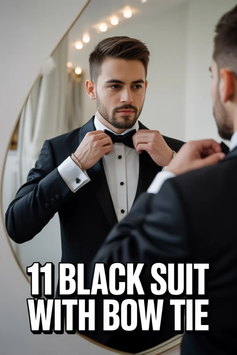 🤵 11 Black Suit With Bow Tie
