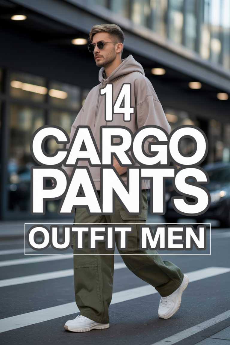 👖 14 Cargo Pants Outfit Men