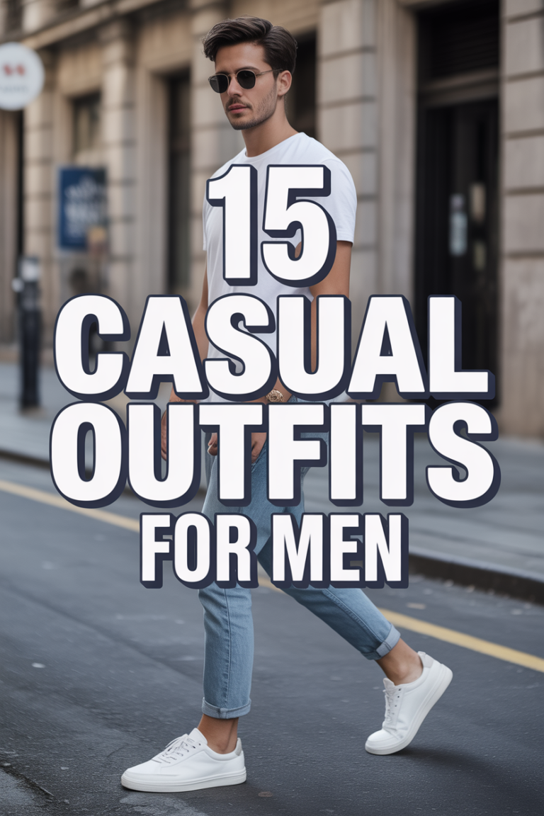 👟 15 Casual Outfits For Men