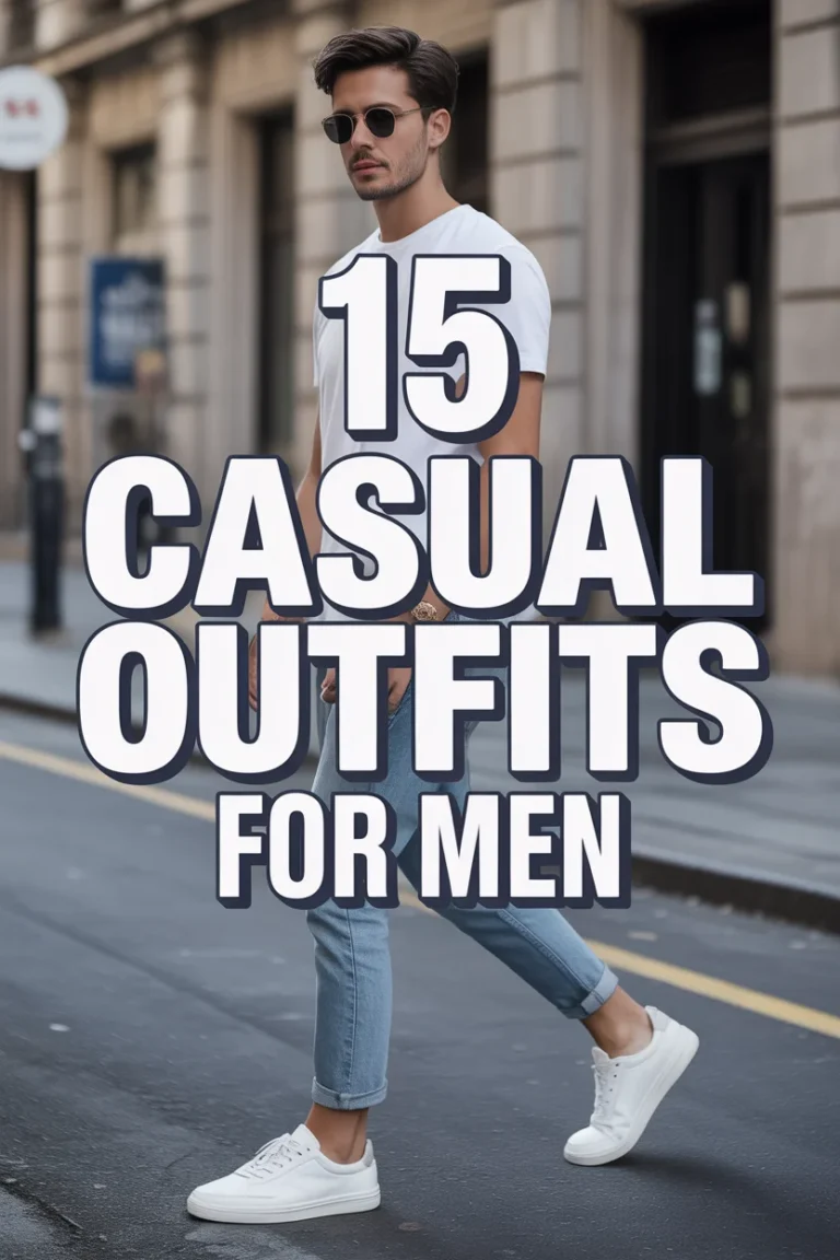 👟 15 Casual Outfits For Men
