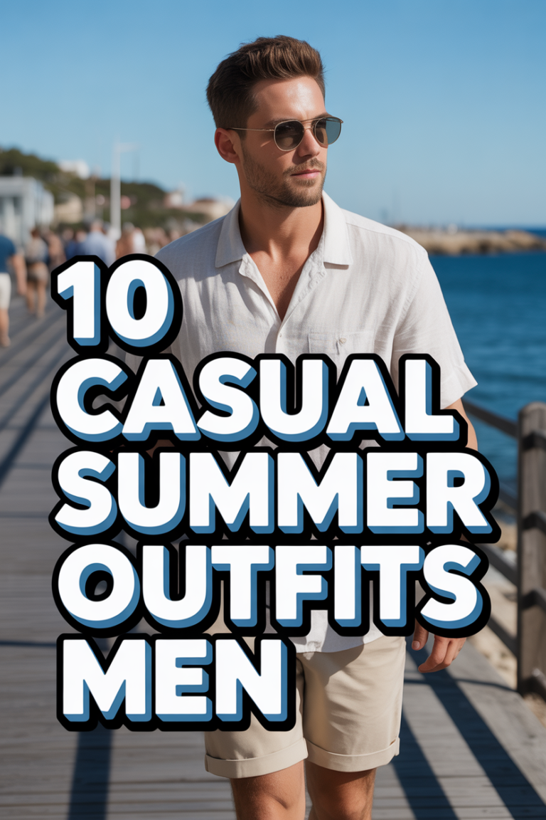 ☀️ 10 Casual Summer Outfits Men
