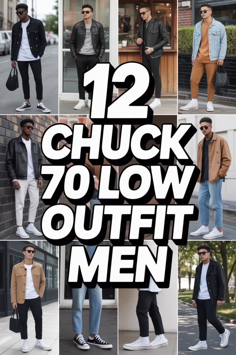 👟 12 Chuck 70 Low Outfit Men