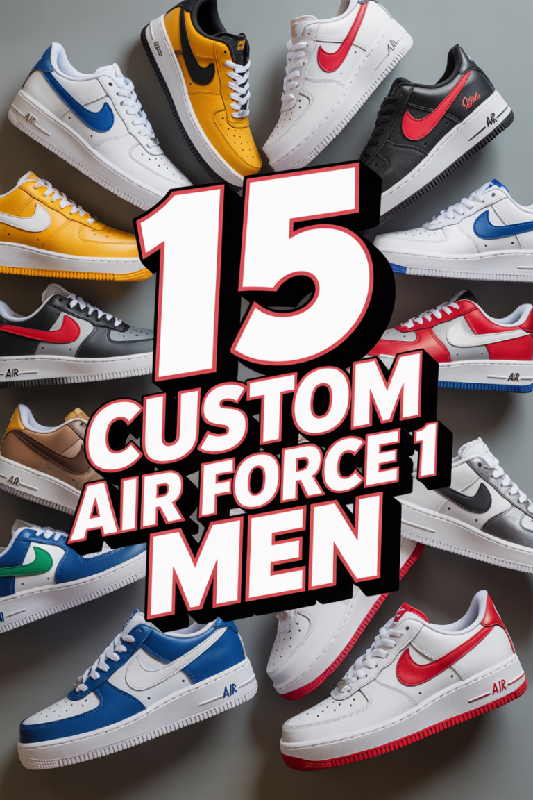 👟 15 Custom Air Force 1 Men