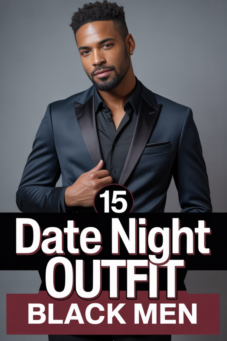 🥂 15 Date Night Outfit Black Men