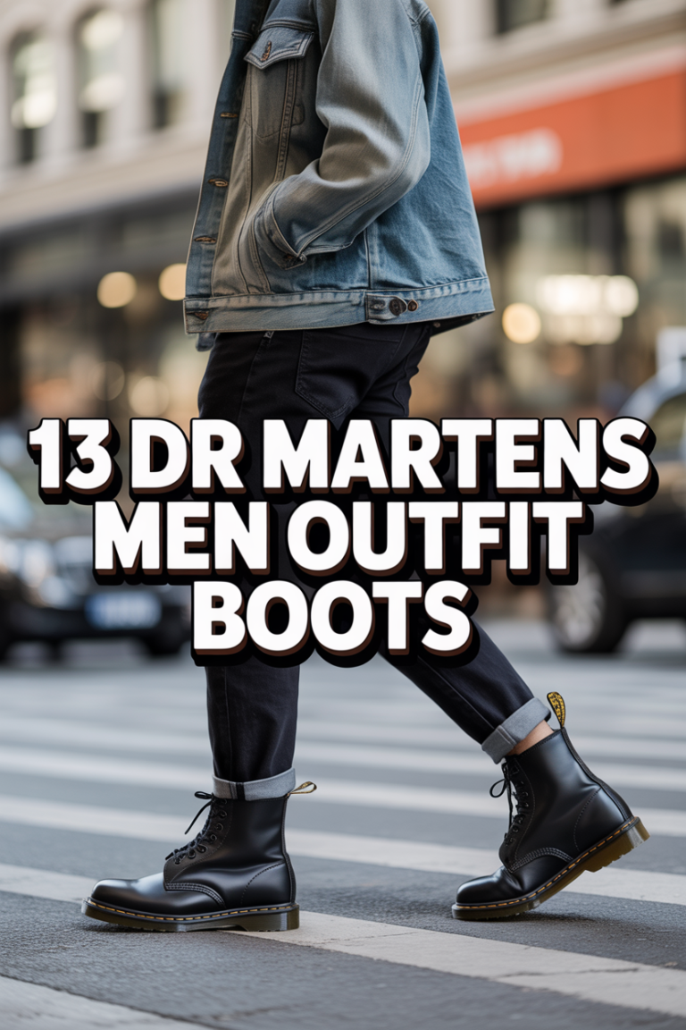 👣 13 Dr Martens Men Outfit Boots