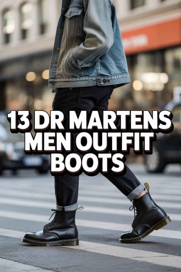 👣 13 Dr Martens Men Outfit Boots