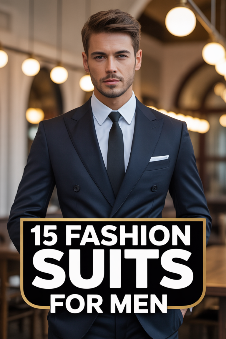 👔 15 Fashion Suits For Men