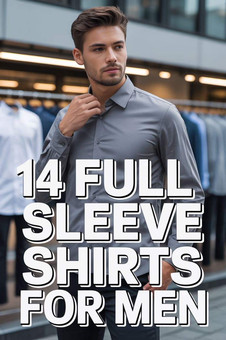 👕 14 Full Sleeve Shirts For Men