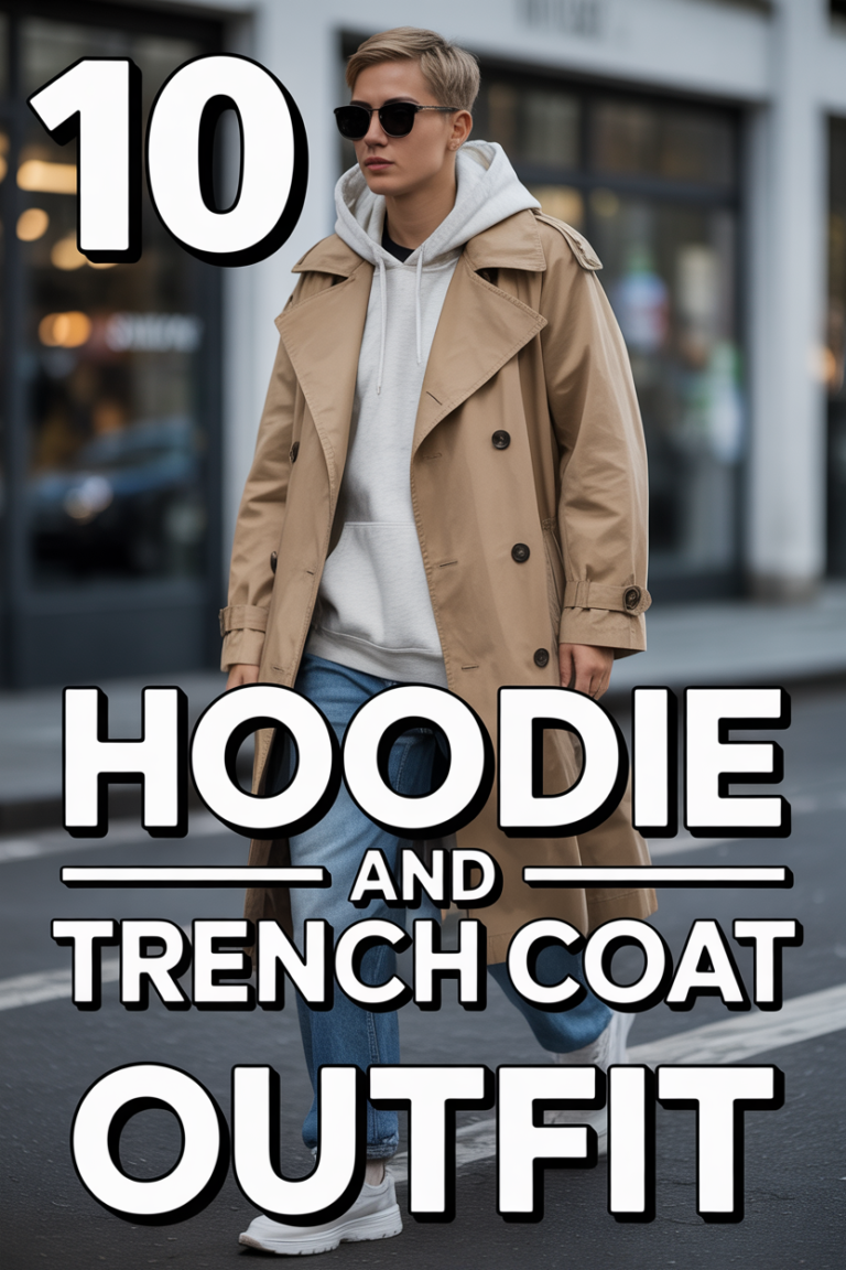 🧥 10 Hoodie And Trench Coat Outfit