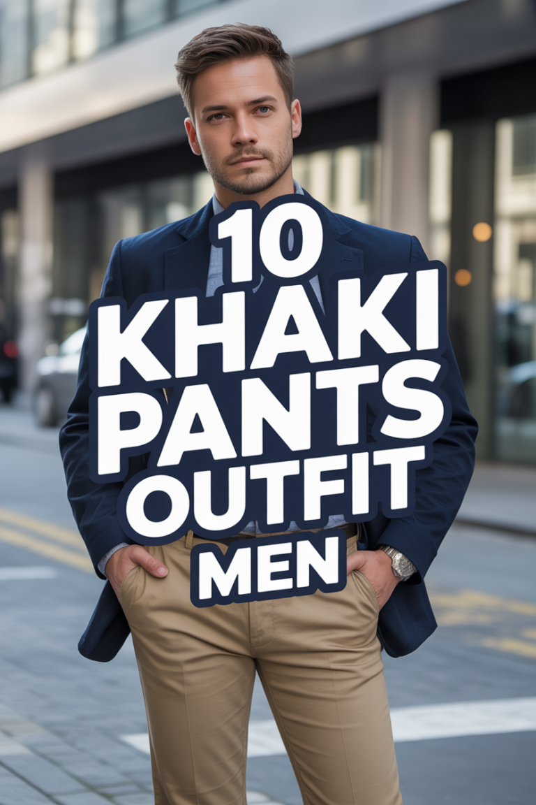 👖 10 Khaki Pants Outfit Men