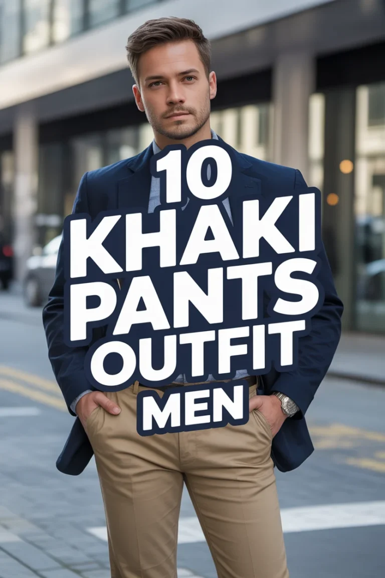 👖 10 Khaki Pants Outfit Men