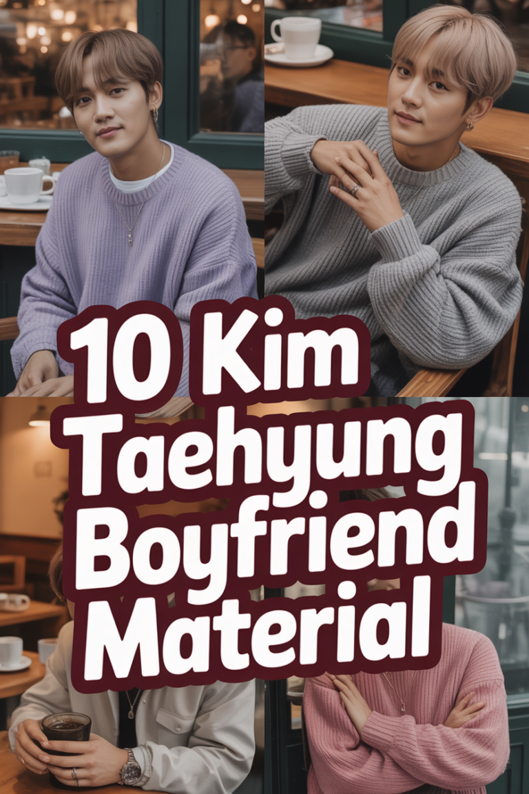🐻 10 Kim Taehyung Boyfriend Material