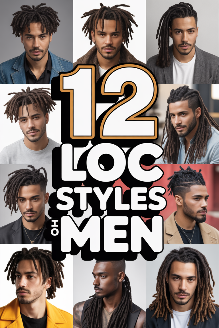 🔥 12 Loc Styles For Men