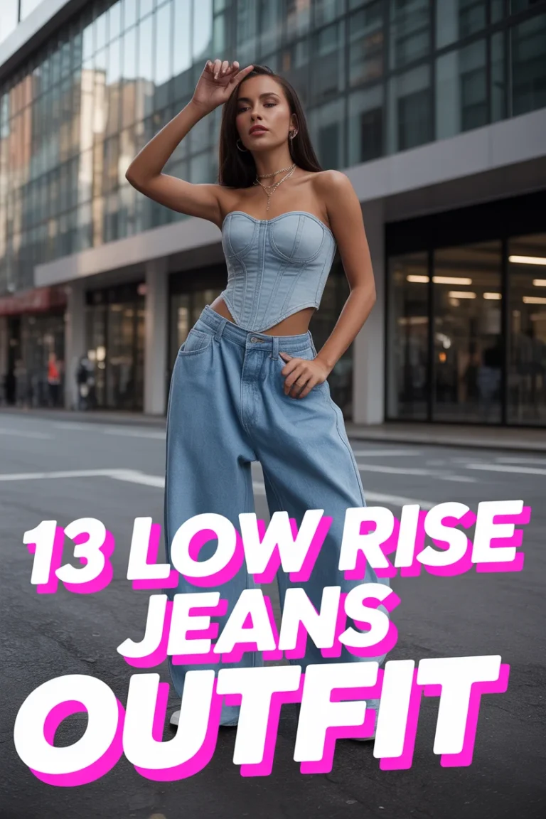 👖 13 Low Rise Jeans Outfit