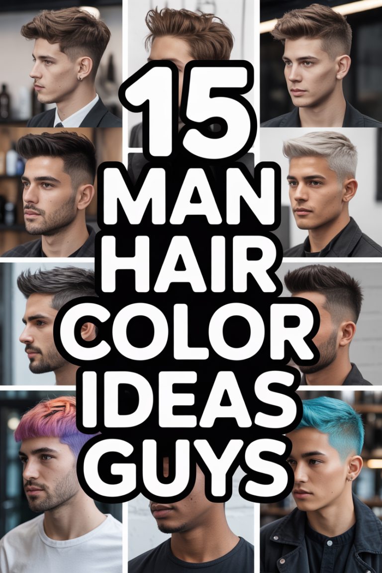 💇‍♂️ 15 Man Hair Color Ideas Guys