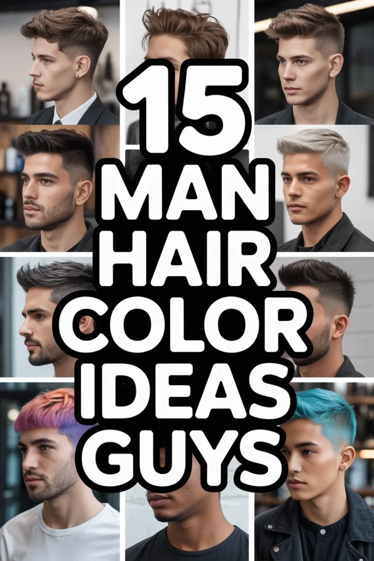 💇‍♂️ 15 Man Hair Color Ideas Guys