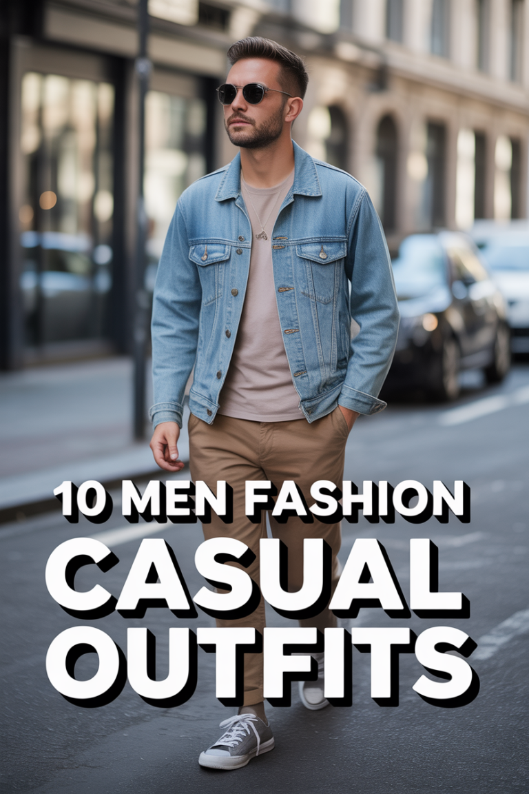 👔 10 Men Fashion Casual Outfits