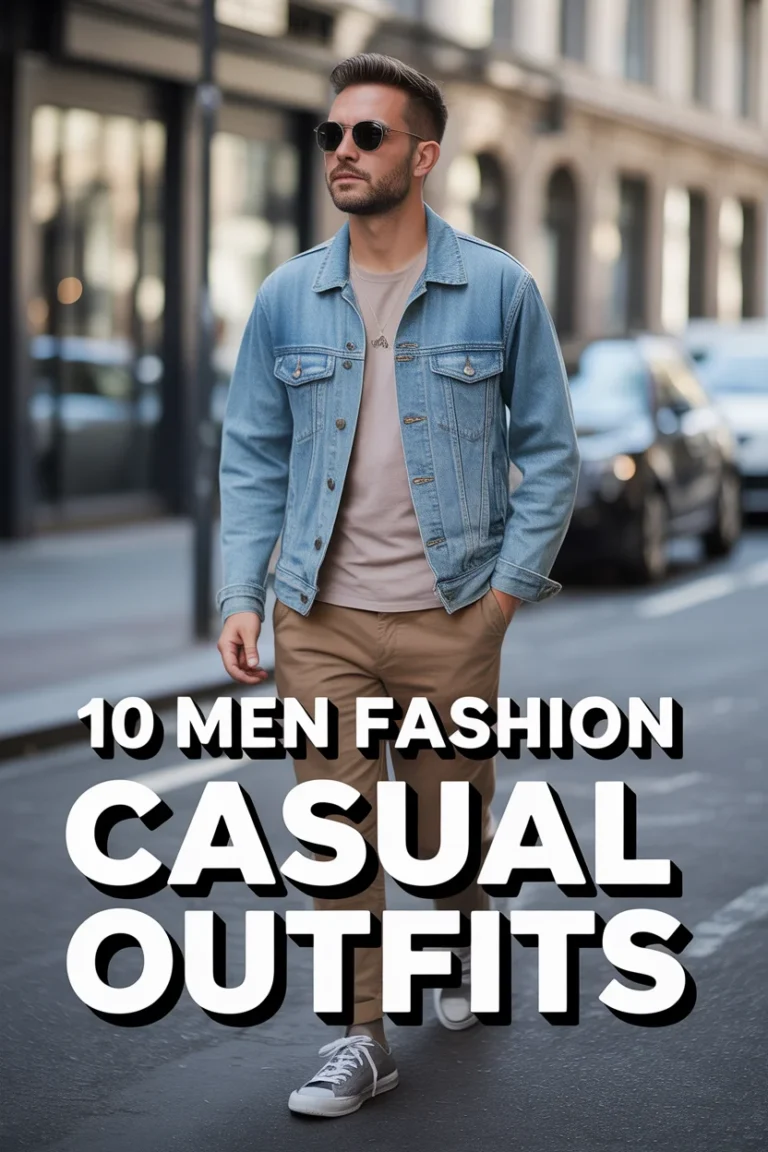 👔 10 Men Fashion Casual Outfits