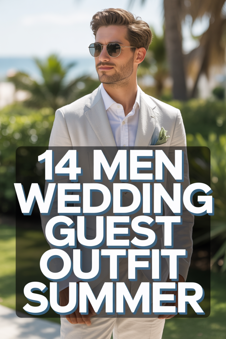 ☀️ 14 Men Wedding Guest Outfit Summer